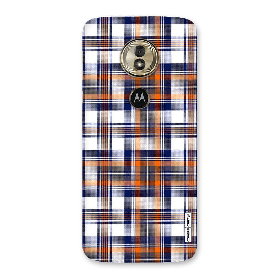 Shades Of Check Back Case for Moto G6 Play