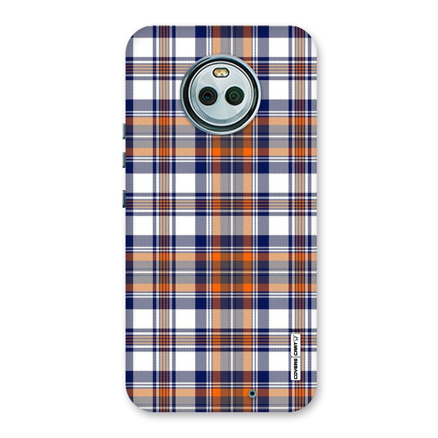 Shades Of Check Back Case for Moto X4