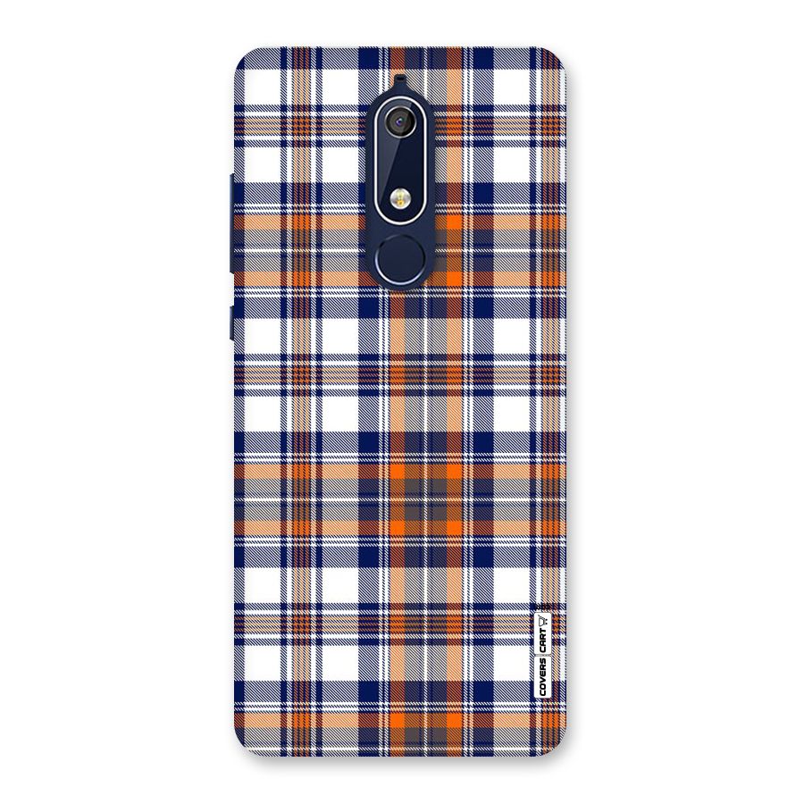 Shades Of Check Back Case for Nokia 5.1