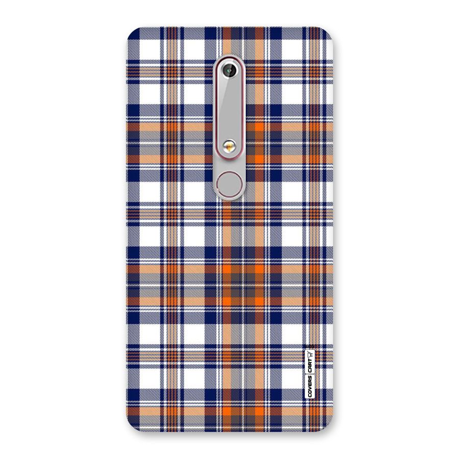 Shades Of Check Back Case for Nokia 6.1