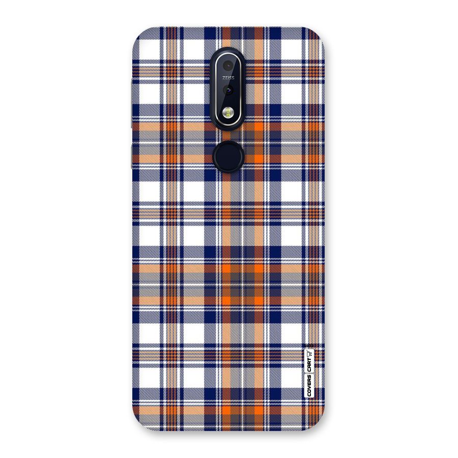 Shades Of Check Back Case for Nokia 7.1