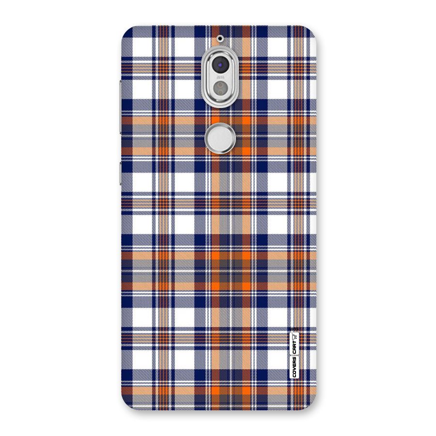 Shades Of Check Back Case for Nokia 7