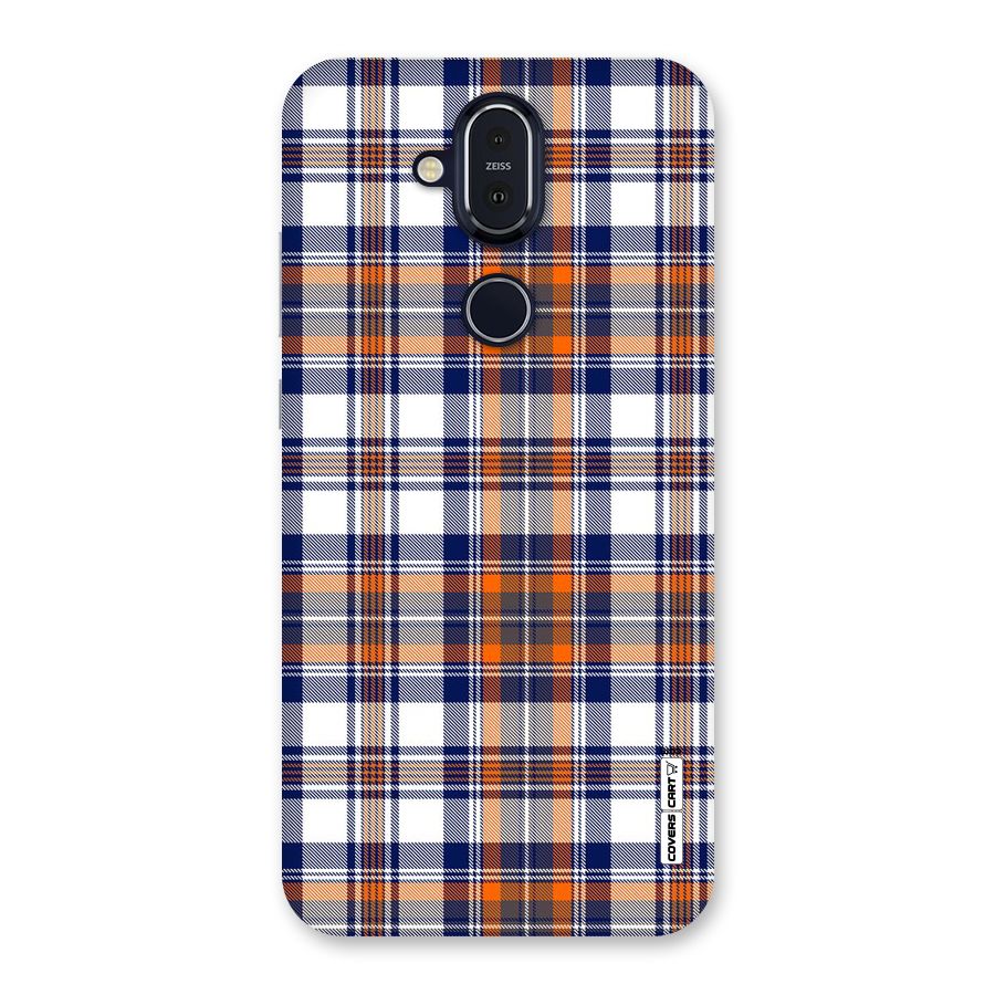 Shades Of Check Back Case for Nokia 8.1