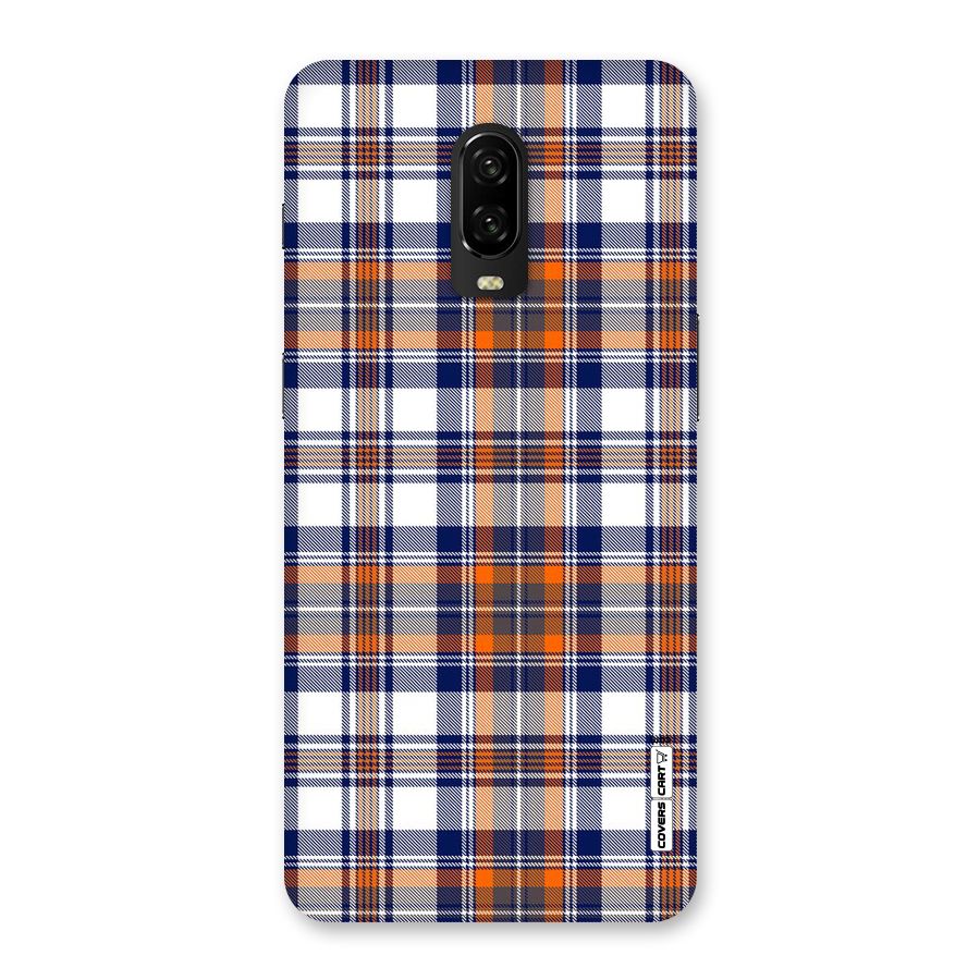 Shades Of Check Back Case for OnePlus 6T