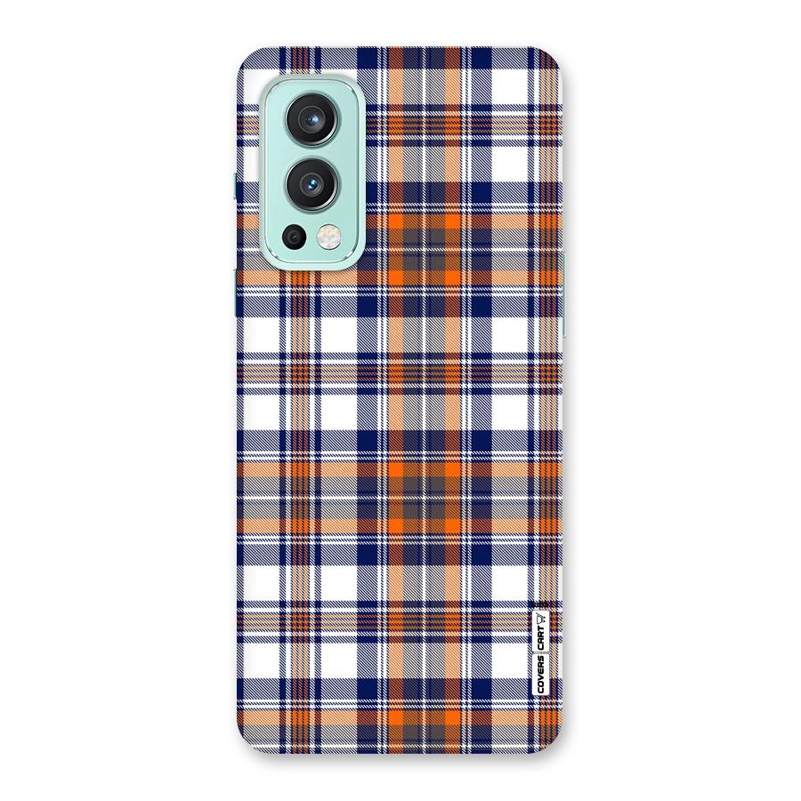 Shades Of Check Back Case for OnePlus Nord 2 5G