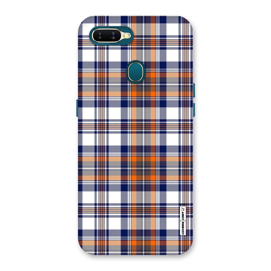 Shades Of Check Back Case for Oppo A11k