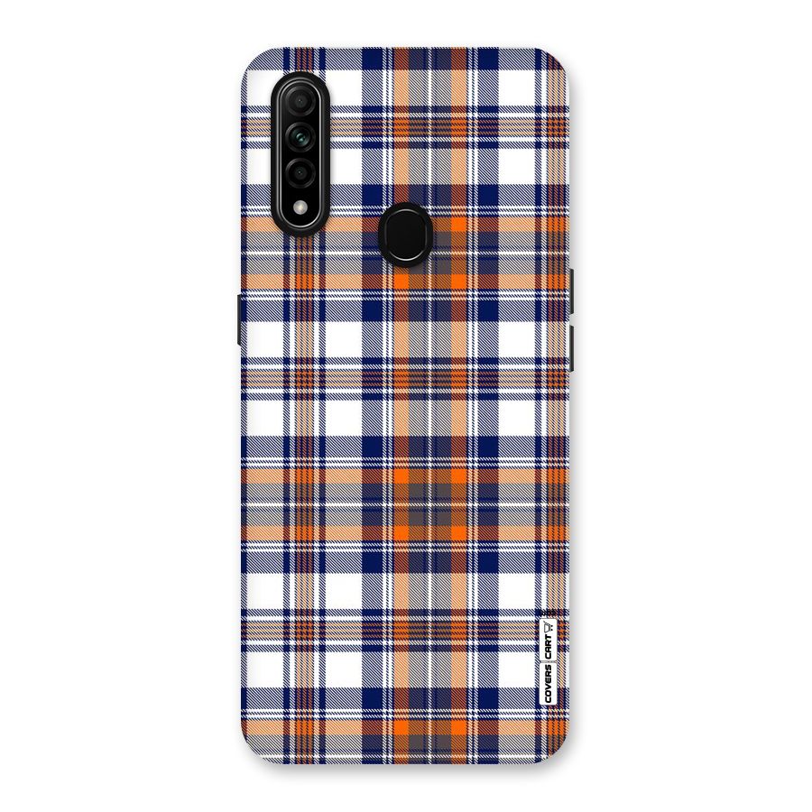 Shades Of Check Back Case for Oppo A31