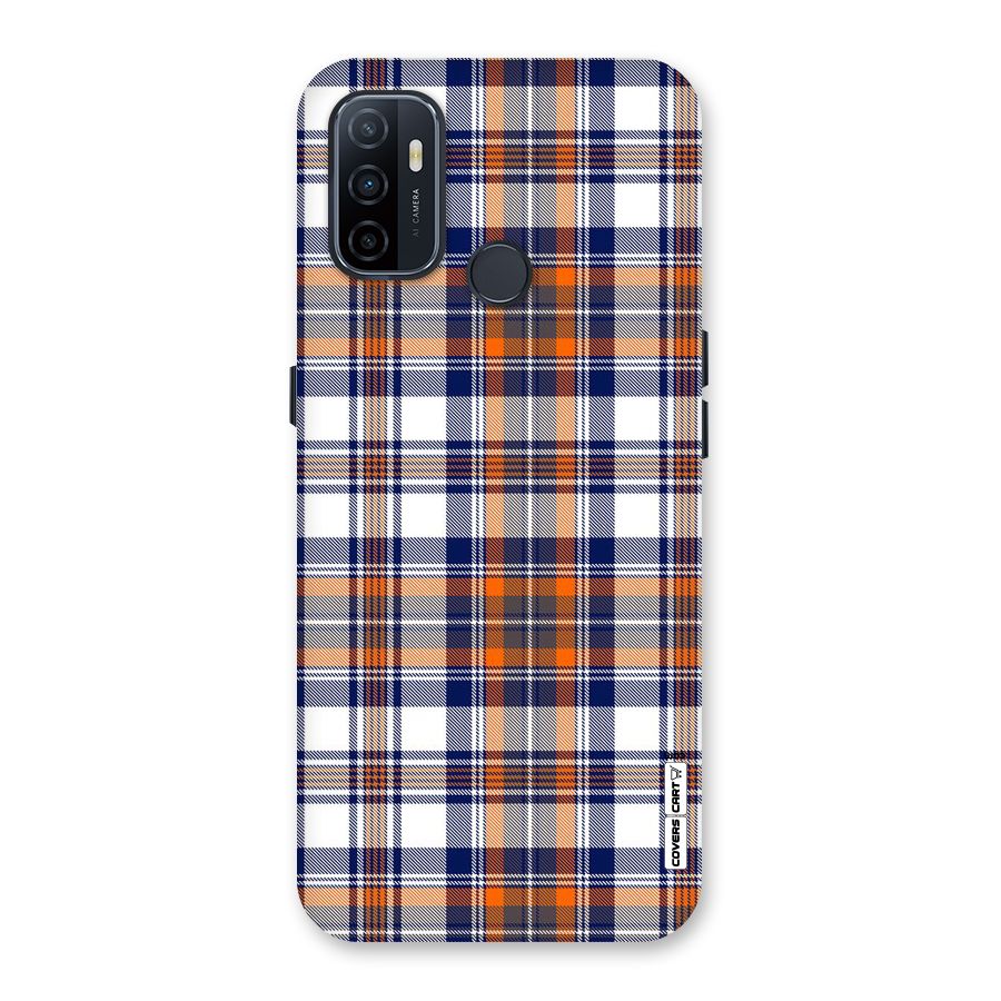 Shades Of Check Back Case for Oppo A32