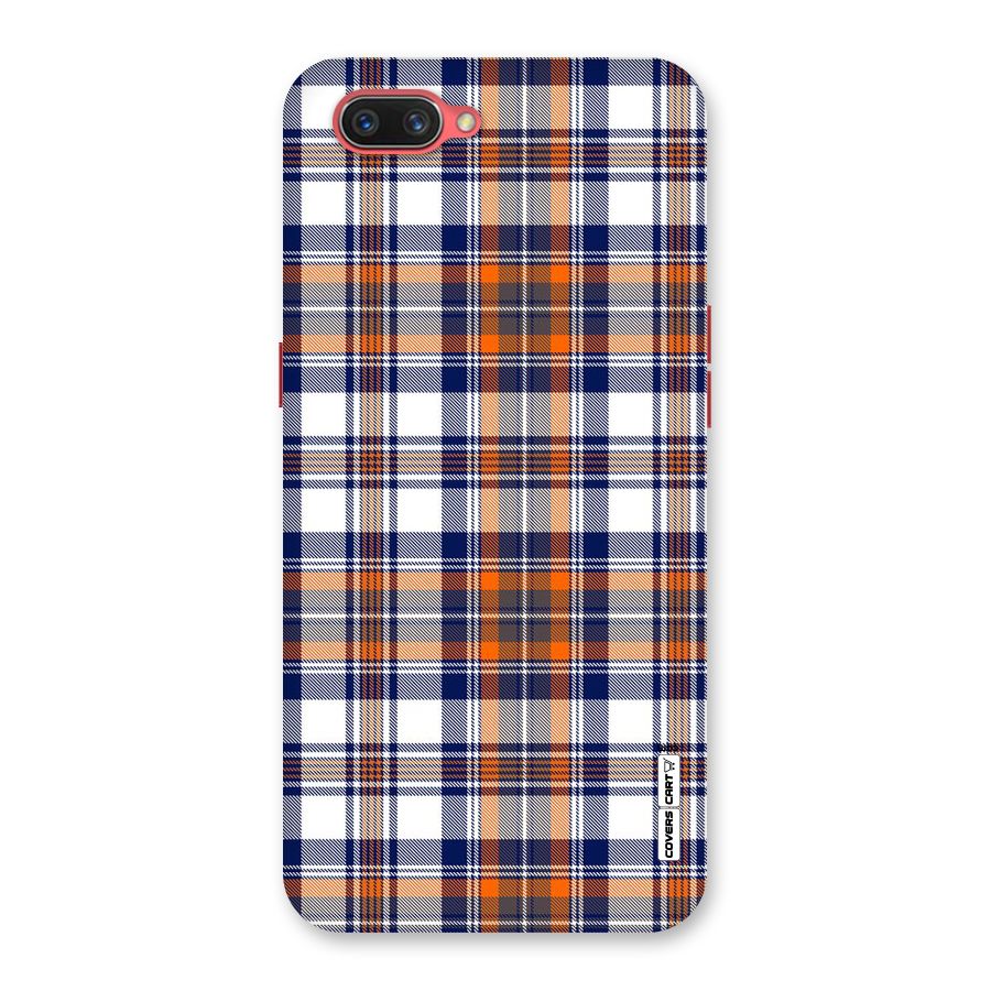 Shades Of Check Back Case for Oppo A3s