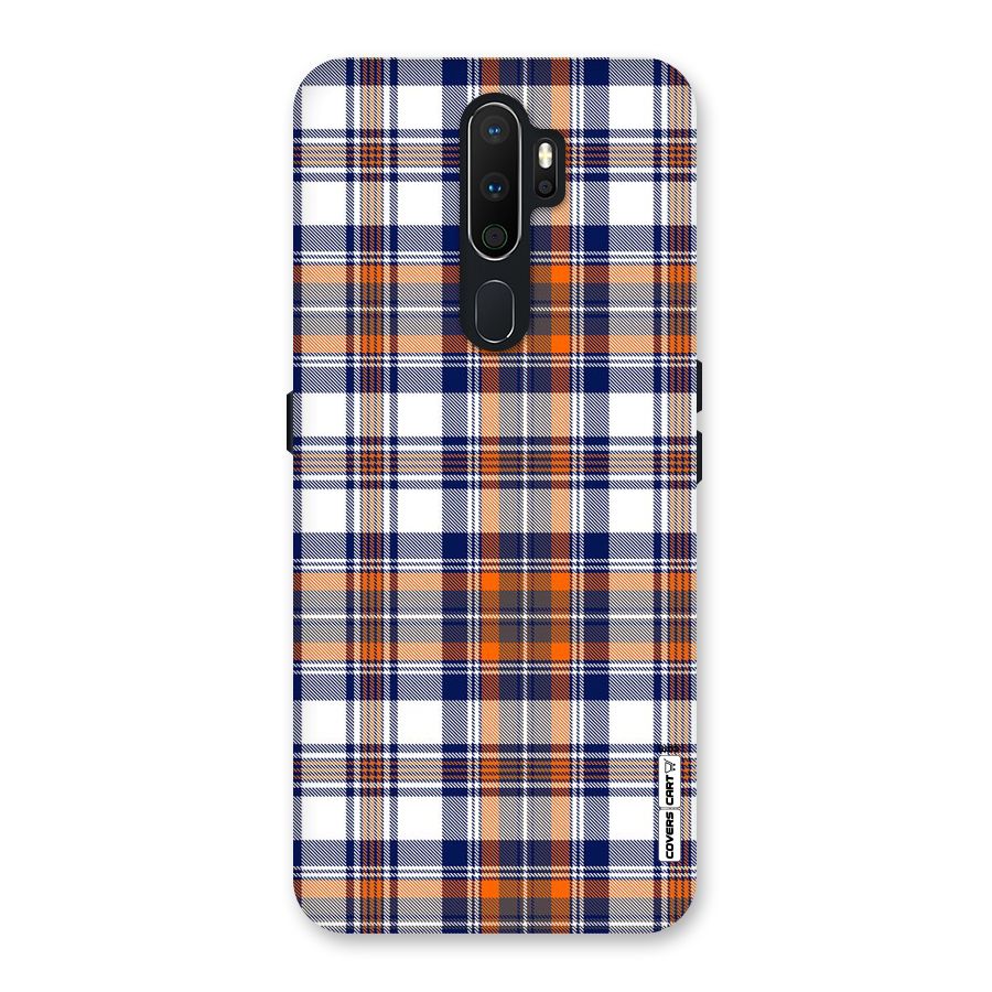 Shades Of Check Back Case for Oppo A5 (2020)