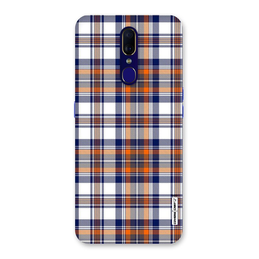 Shades Of Check Back Case for Oppo A9