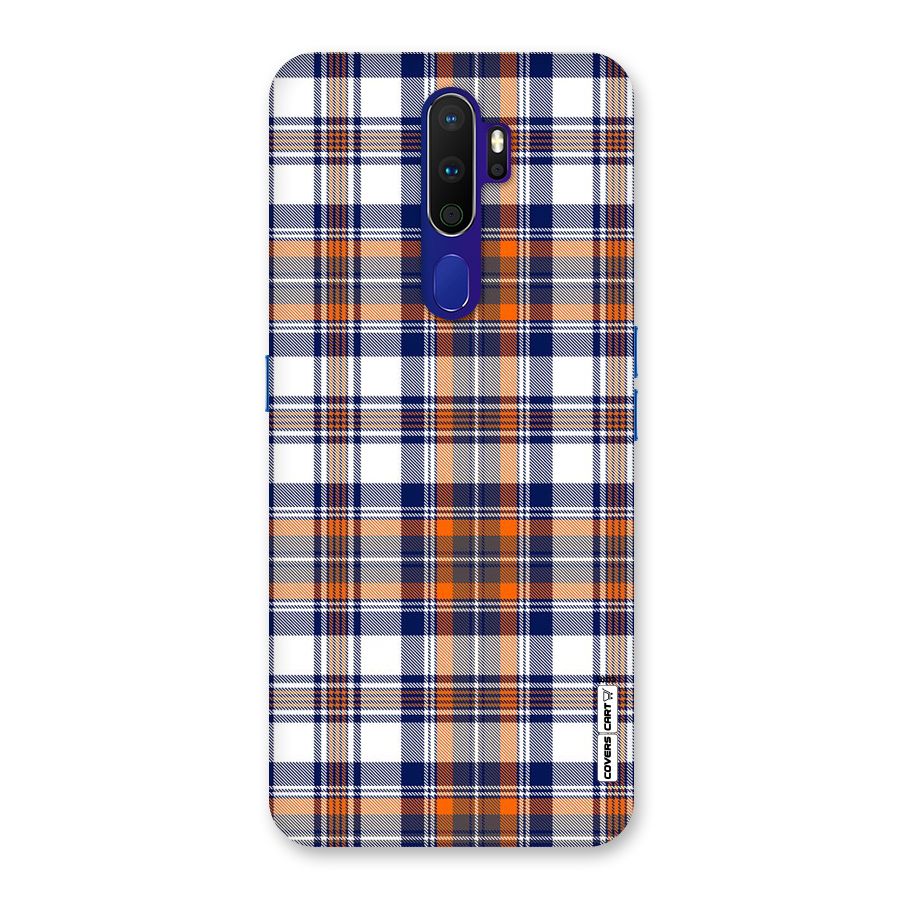 Shades Of Check Back Case for Oppo A9 (2020)