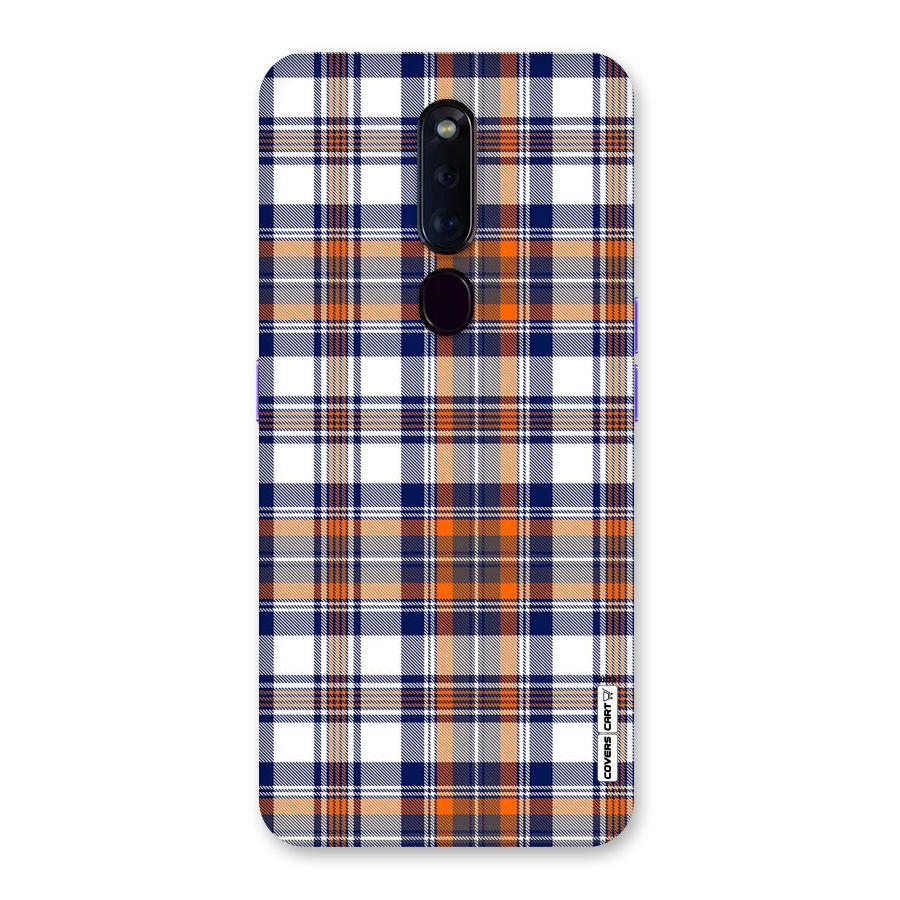 Shades Of Check Back Case for Oppo F11 Pro