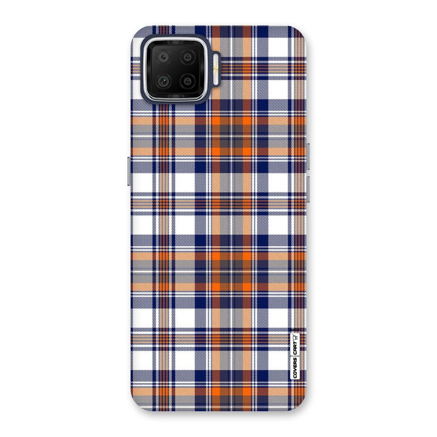 Shades Of Check Back Case for Oppo F17