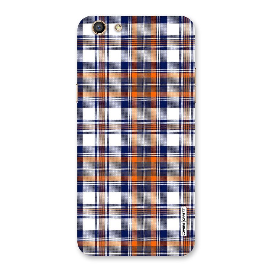 Shades Of Check Back Case for Oppo F3
