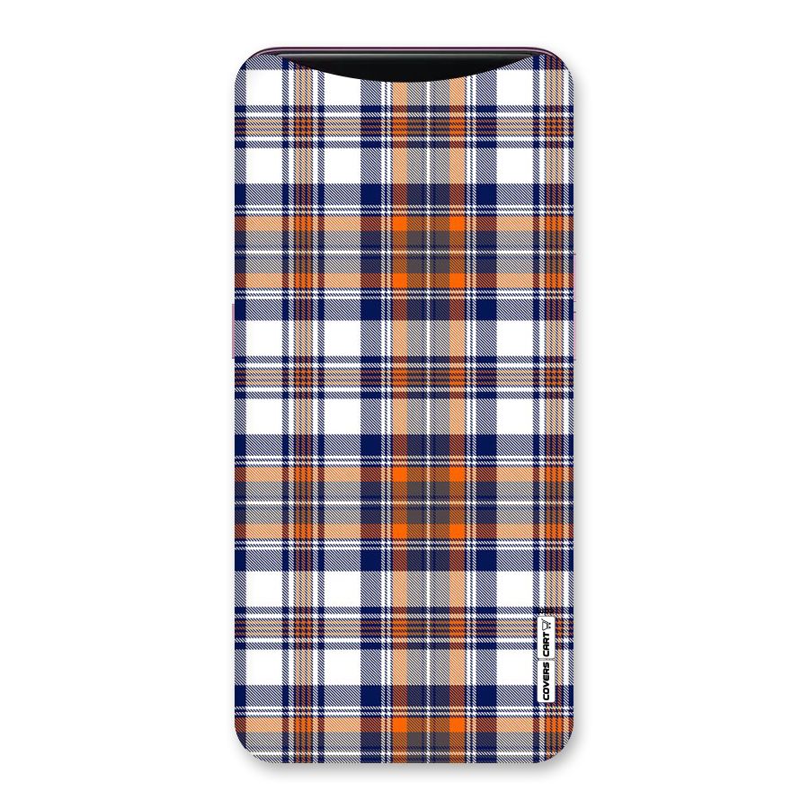 Shades Of Check Back Case for Oppo Find X
