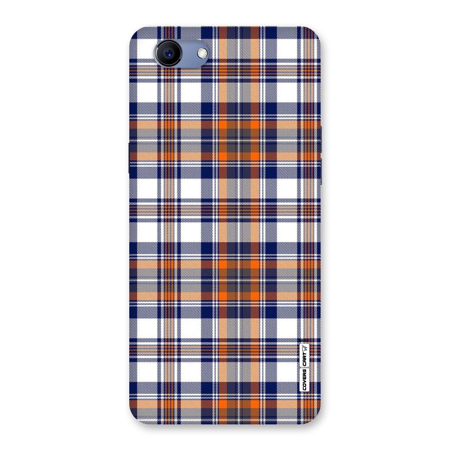 Shades Of Check Back Case for Oppo Realme 1