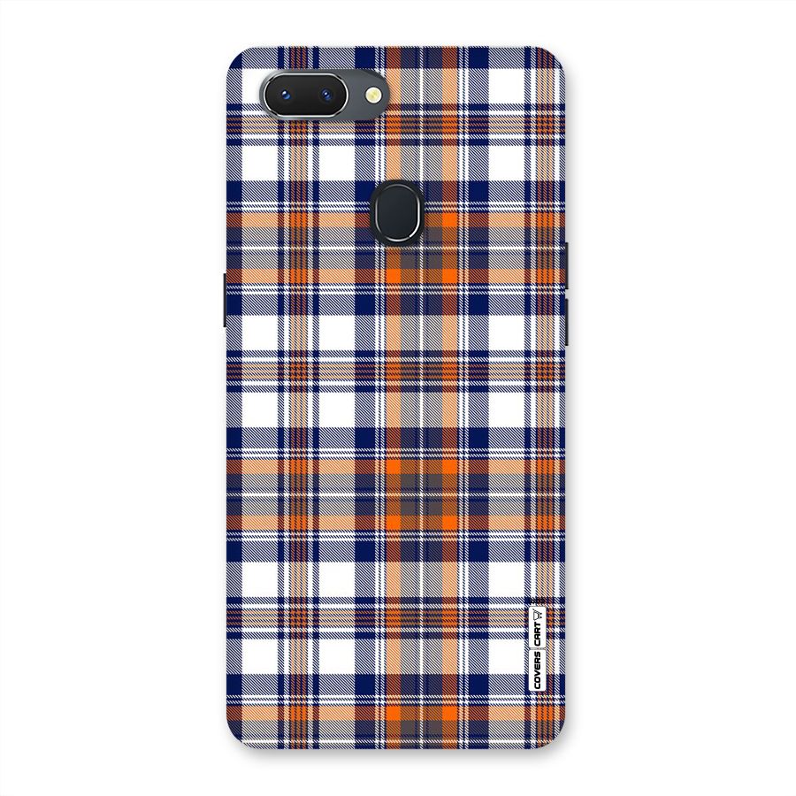 Shades Of Check Back Case for Oppo Realme 2