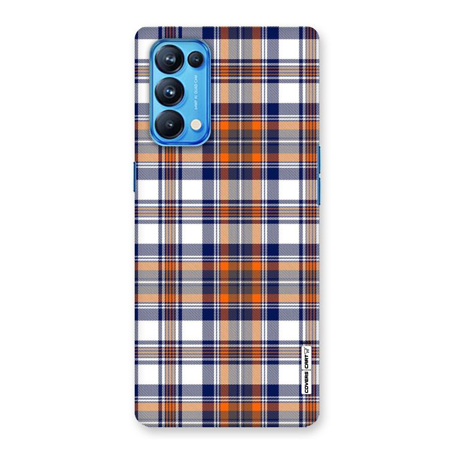 Shades Of Check Back Case for Oppo Reno5 Pro 5G