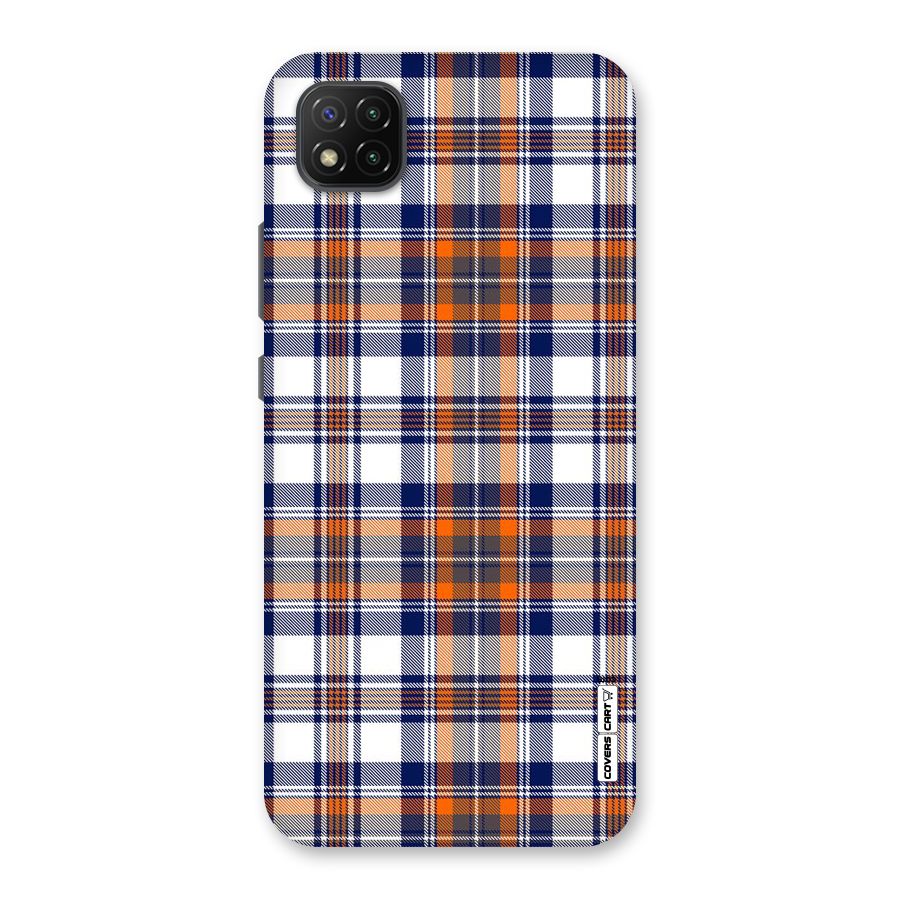 Shades Of Check Back Case for Poco C3