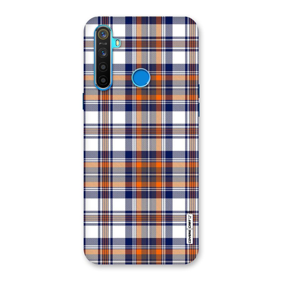 Shades Of Check Back Case for Realme 5s