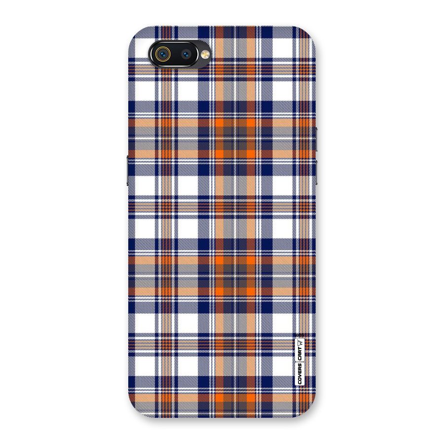 Shades Of Check Back Case for Realme C2