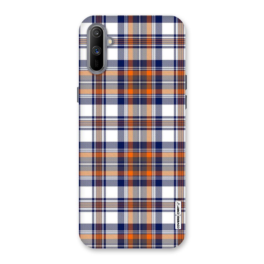 Shades Of Check Back Case for Realme C3