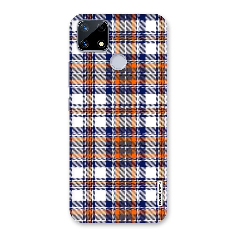 Shades Of Check Back Case for Realme Narzo 20