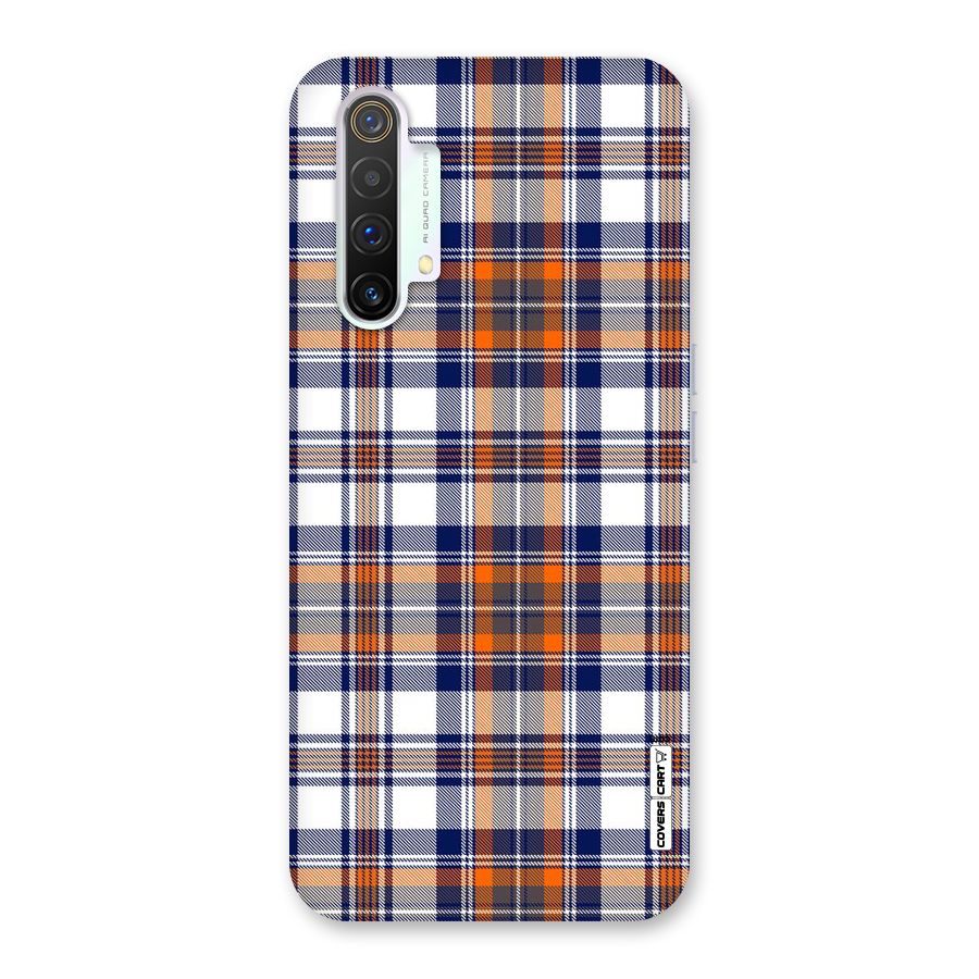 Shades Of Check Back Case for Realme X3 SuperZoom