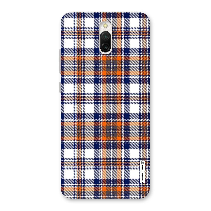 Shades Of Check Back Case for Redmi 8A Dual