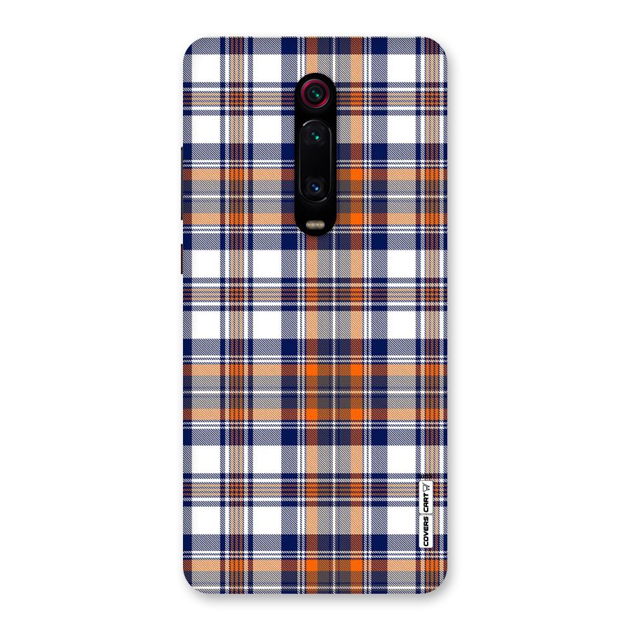 Shades Of Check Back Case for Redmi K20