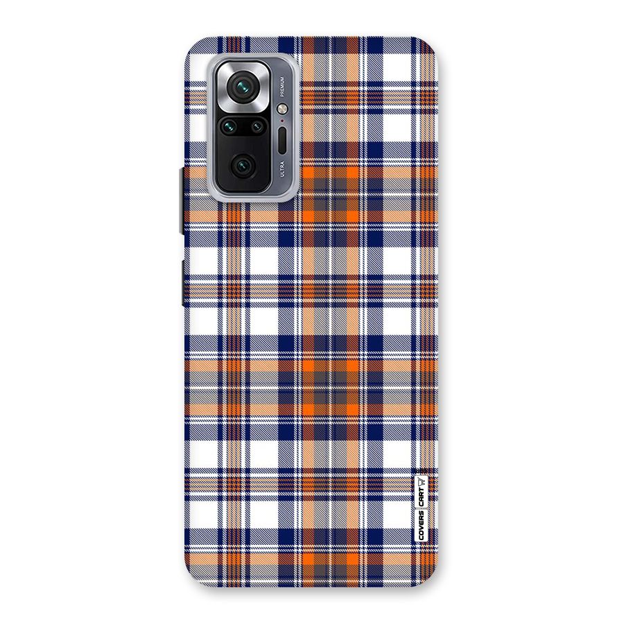 Shades Of Check Back Case for Redmi Note 10 Pro