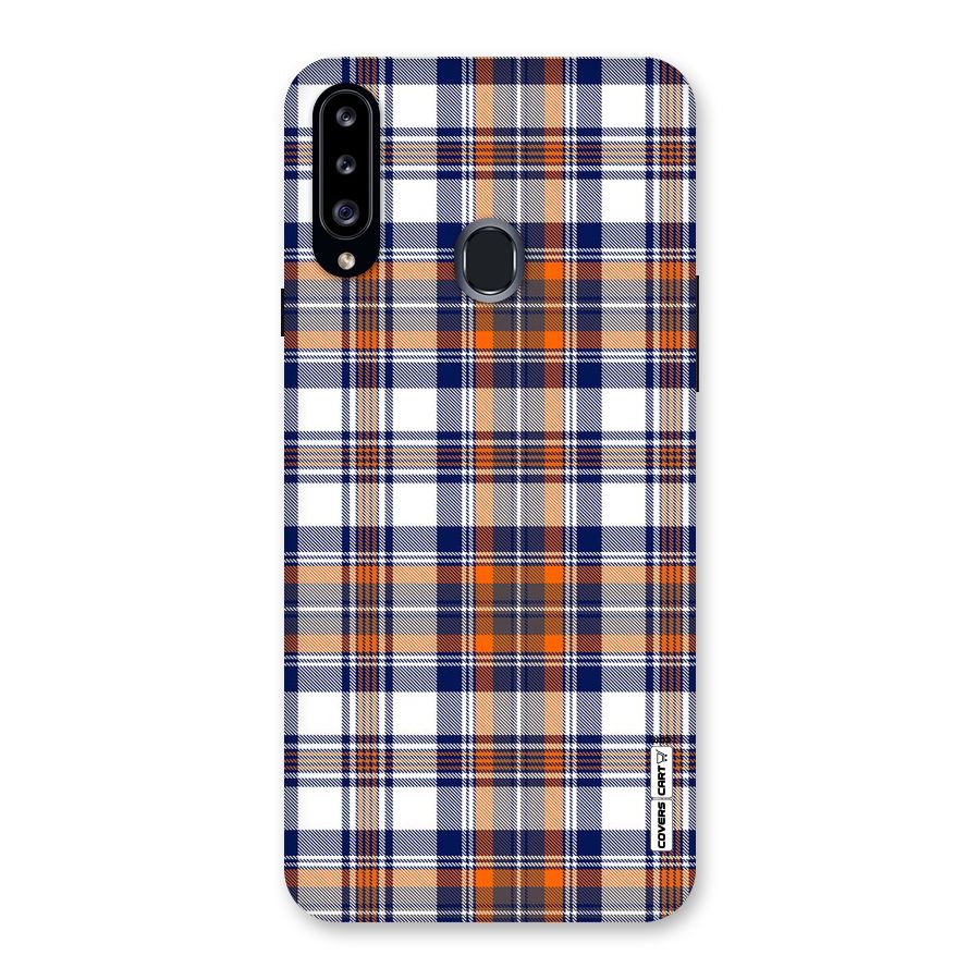 Shades Of Check Back Case for Samsung Galaxy A20s