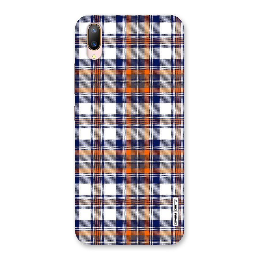 Shades Of Check Back Case for Vivo V11 Pro