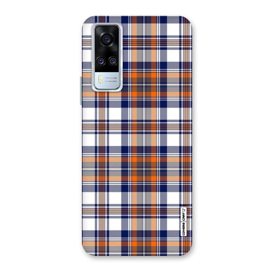 Shades Of Check Back Case for Vivo Y31