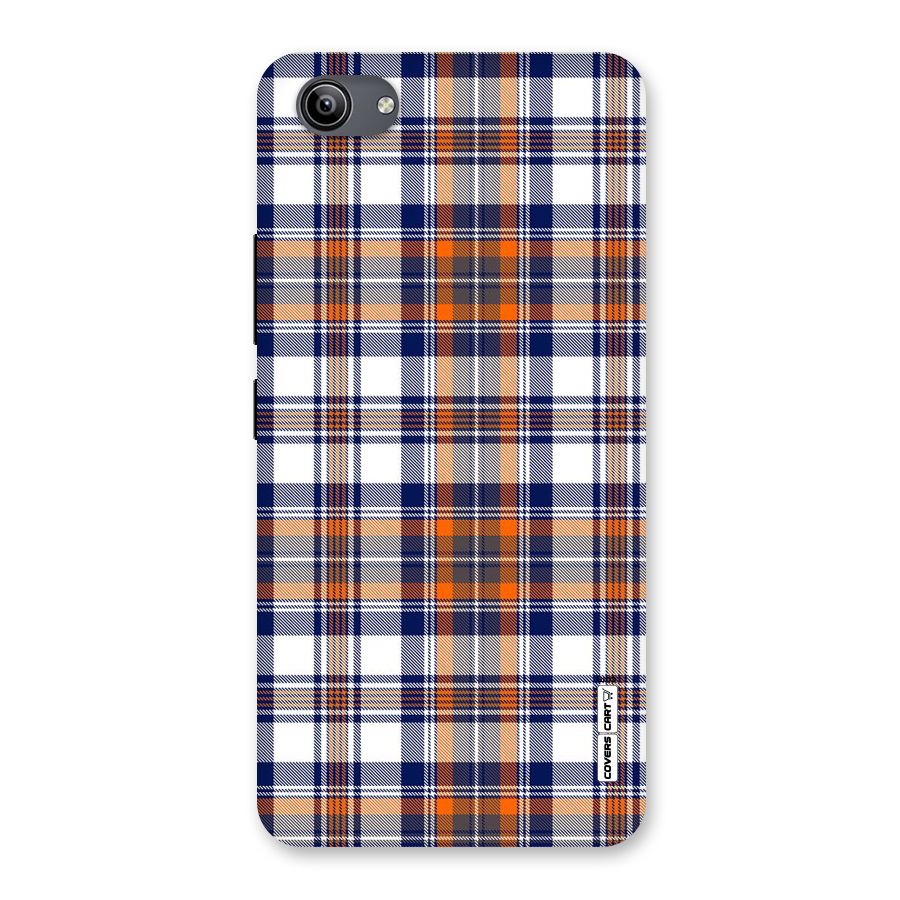 Shades Of Check Back Case for Vivo Y81i