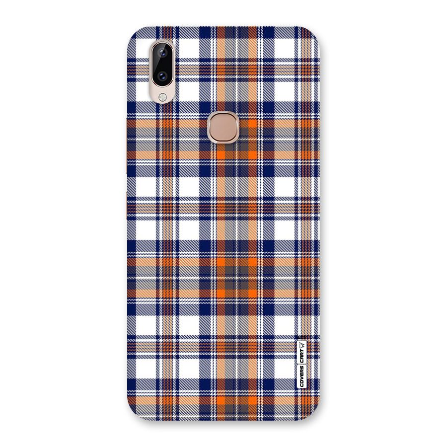 Shades Of Check Back Case for Vivo Y83 Pro