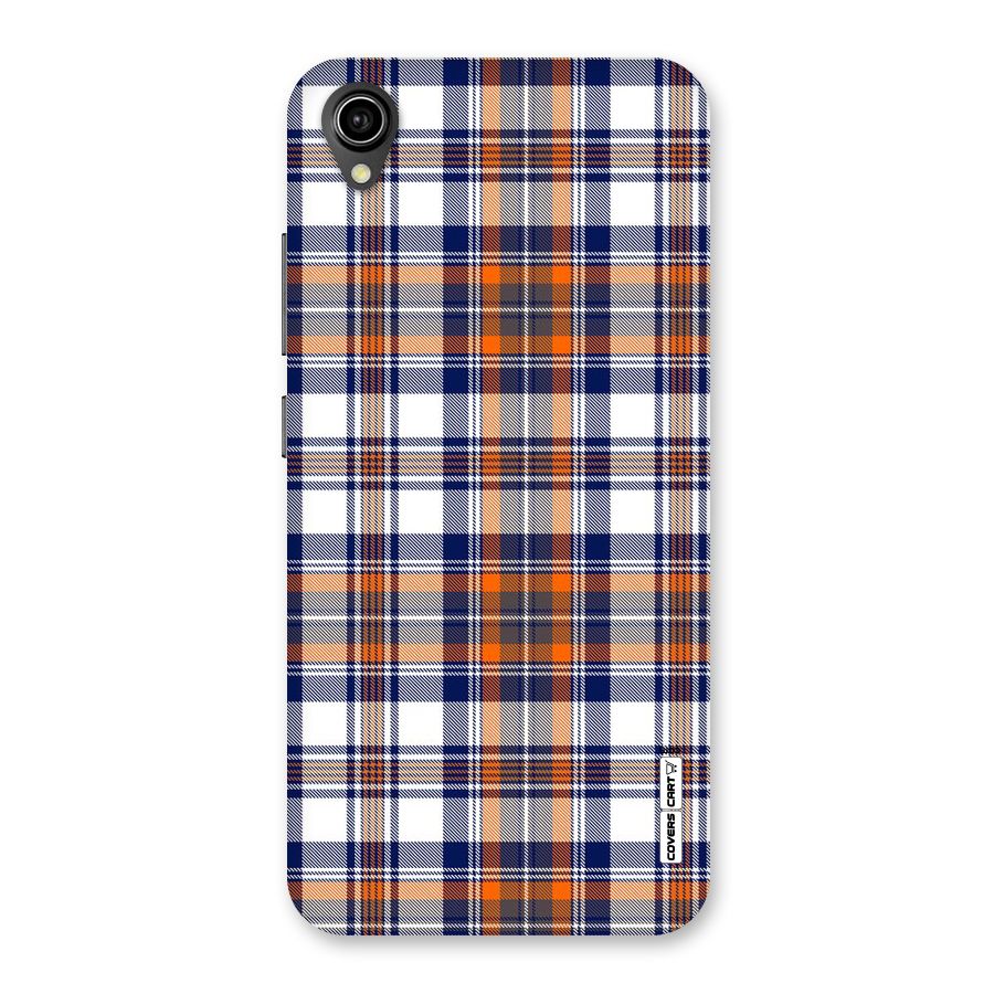 Shades Of Check Back Case for Vivo Y91i