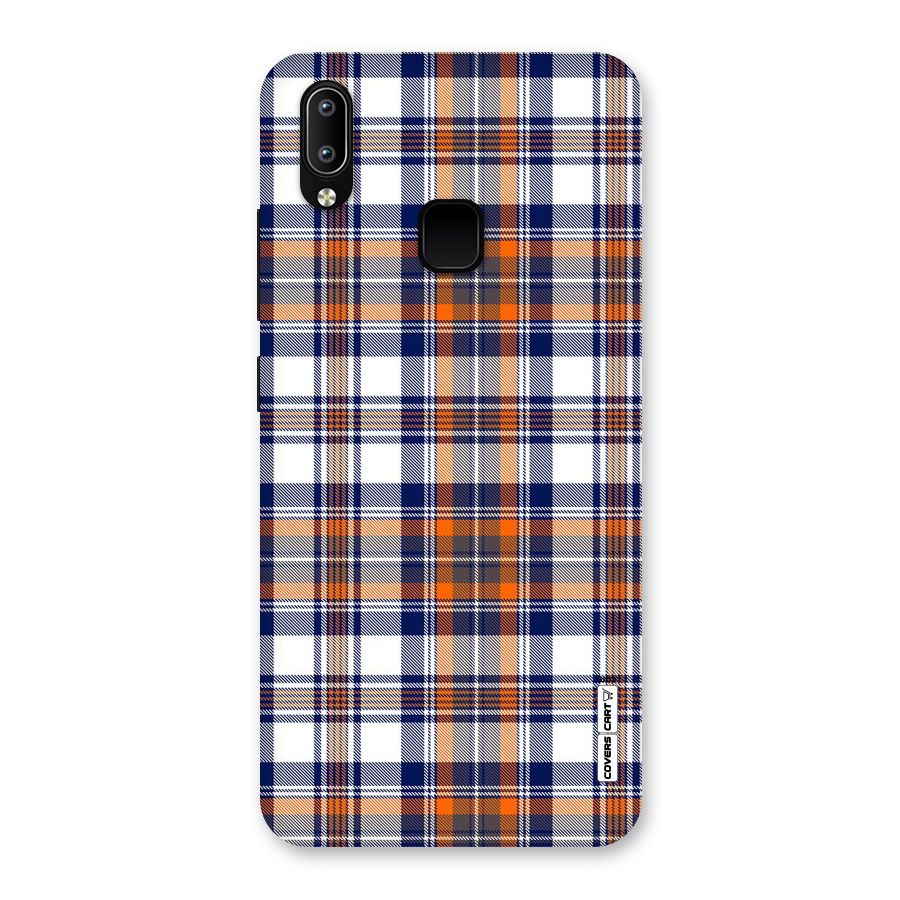 Shades Of Check Back Case for Vivo Y95