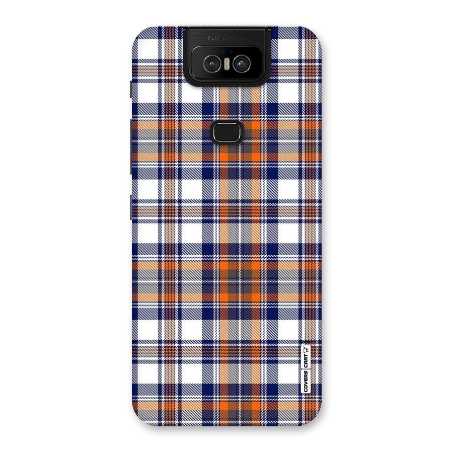 Shades Of Check Back Case for Zenfone 6z