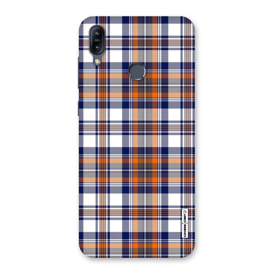 Shades Of Check Back Case for Zenfone Max M2