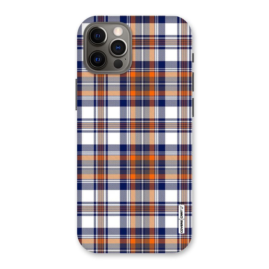 Shades Of Check Back Case for iPhone 12 Pro