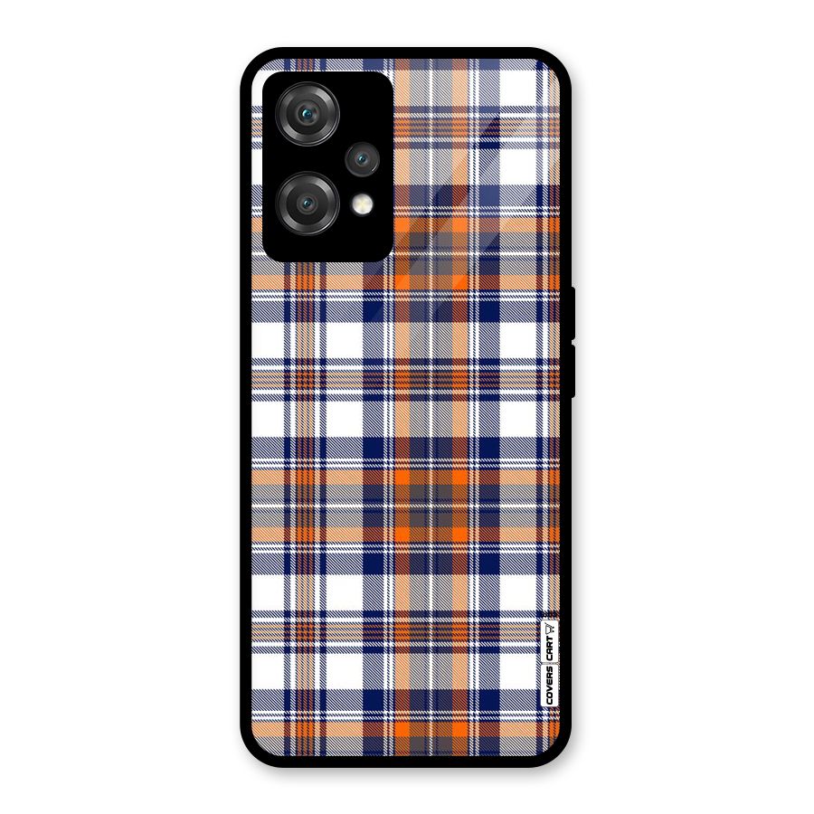 Shades Of Check Glass Back Case for OnePlus Nord CE 2 Lite 5G