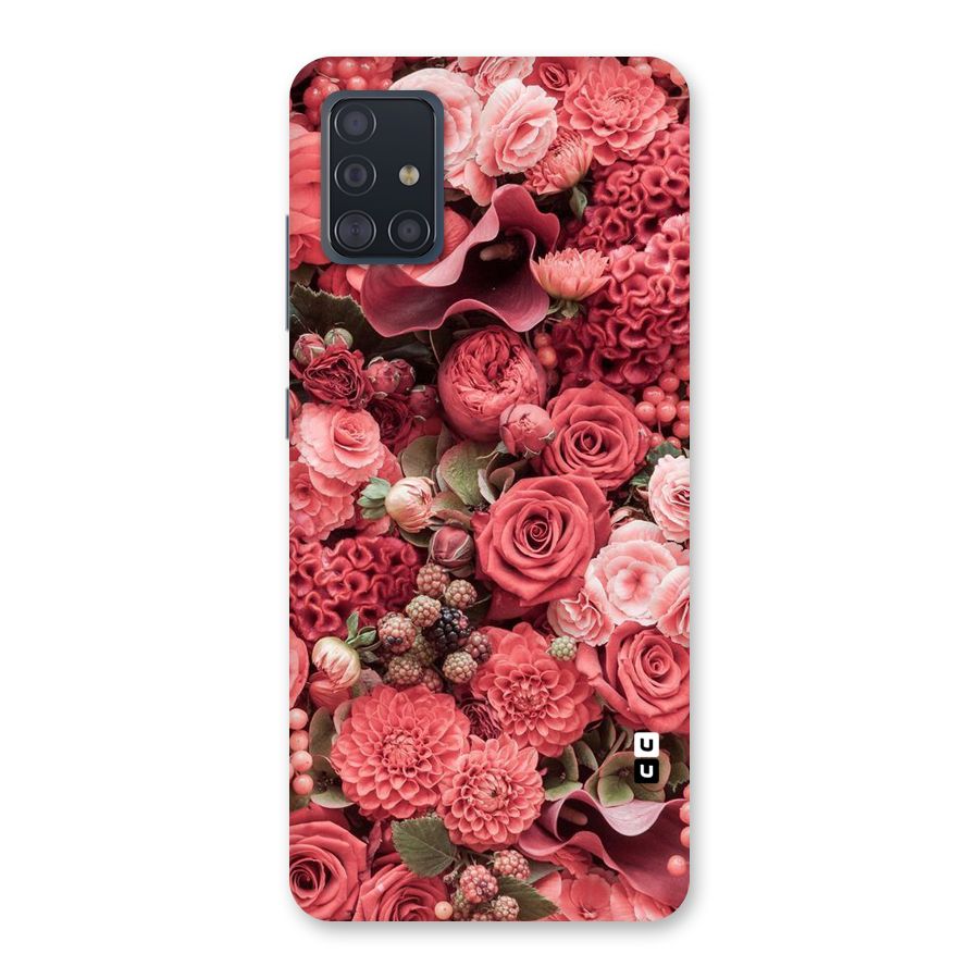 Shades Of Peach Back Case for Galaxy A51