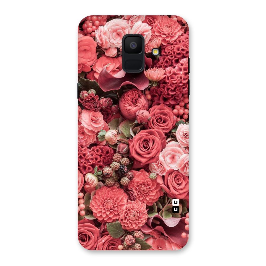 Shades Of Peach Back Case for Galaxy A6 (2018)