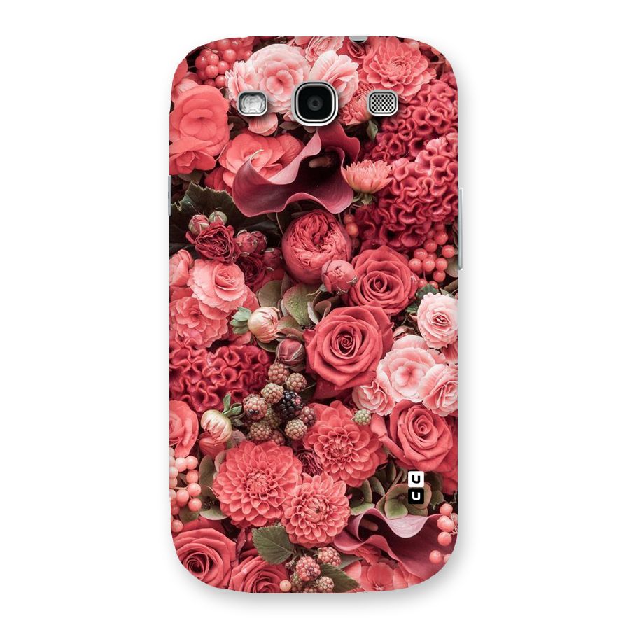 Shades Of Peach Back Case for Galaxy S3