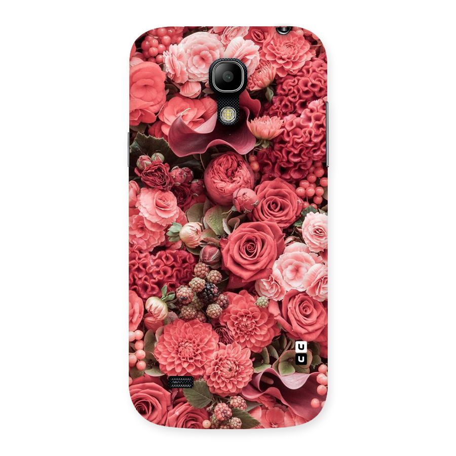 Shades Of Peach Back Case for Galaxy S4 Mini