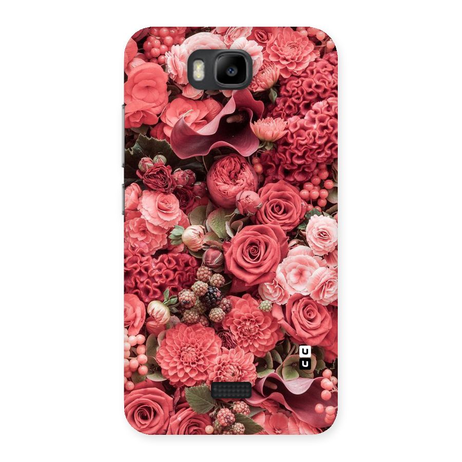 Shades Of Peach Back Case for Honor Bee