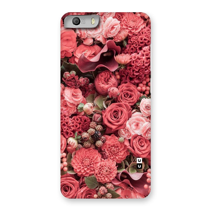 Shades Of Peach Back Case for Micromax Canvas Knight 2