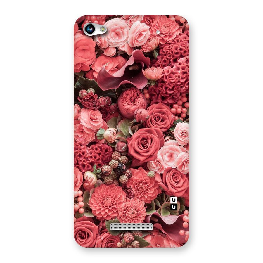 Shades Of Peach Back Case for Micromax Hue 2